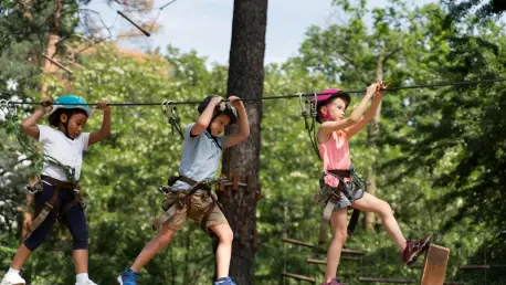 Student Leaders Soar Through Training with Zip-Lining Fun